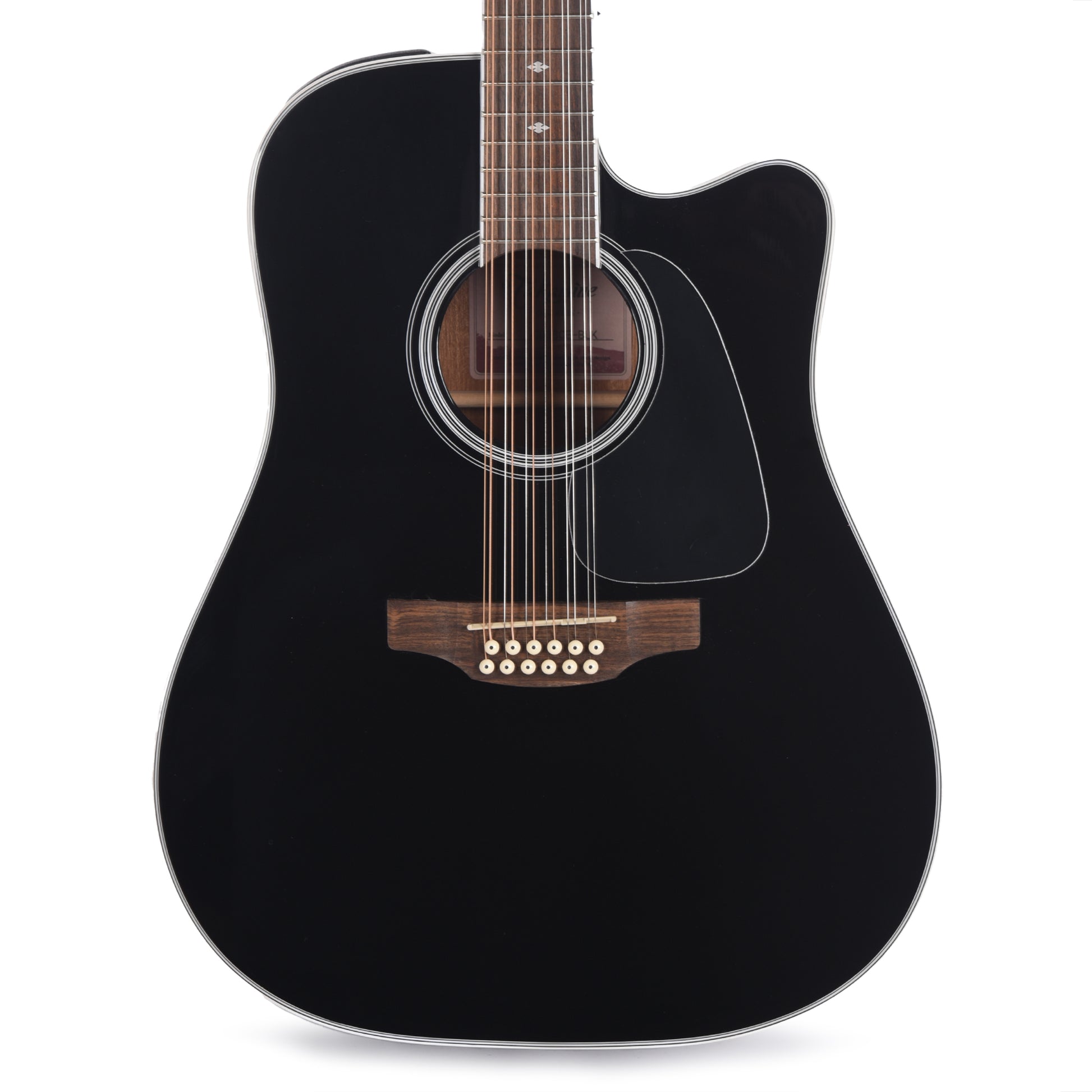 Takamine GD38CE 12-String Acoustic Electric Guitar Black Acoustic Guitars / 12-String