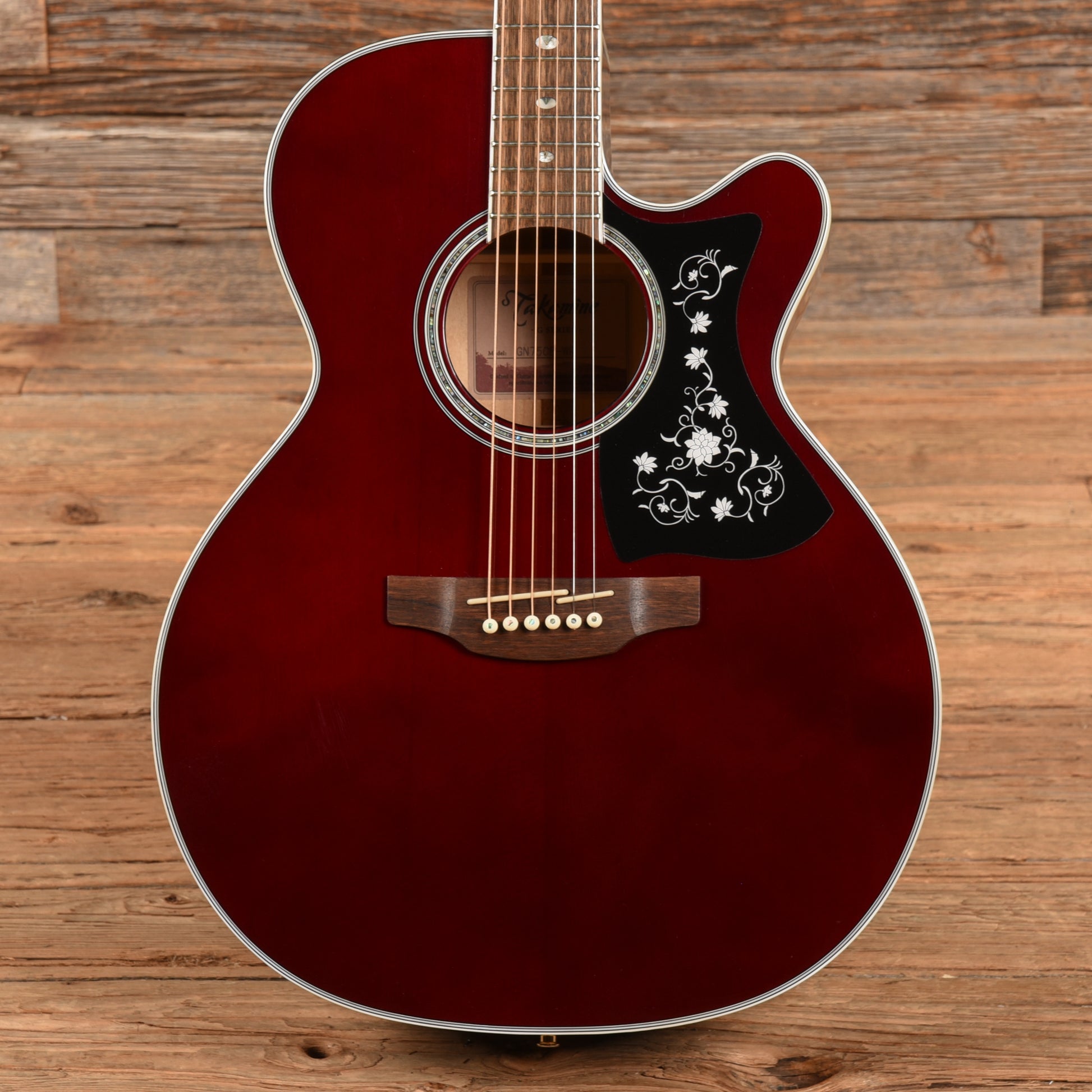 Takamine GN75CE WR Wine Red 2021 Acoustic Guitars / Built-in Electronics