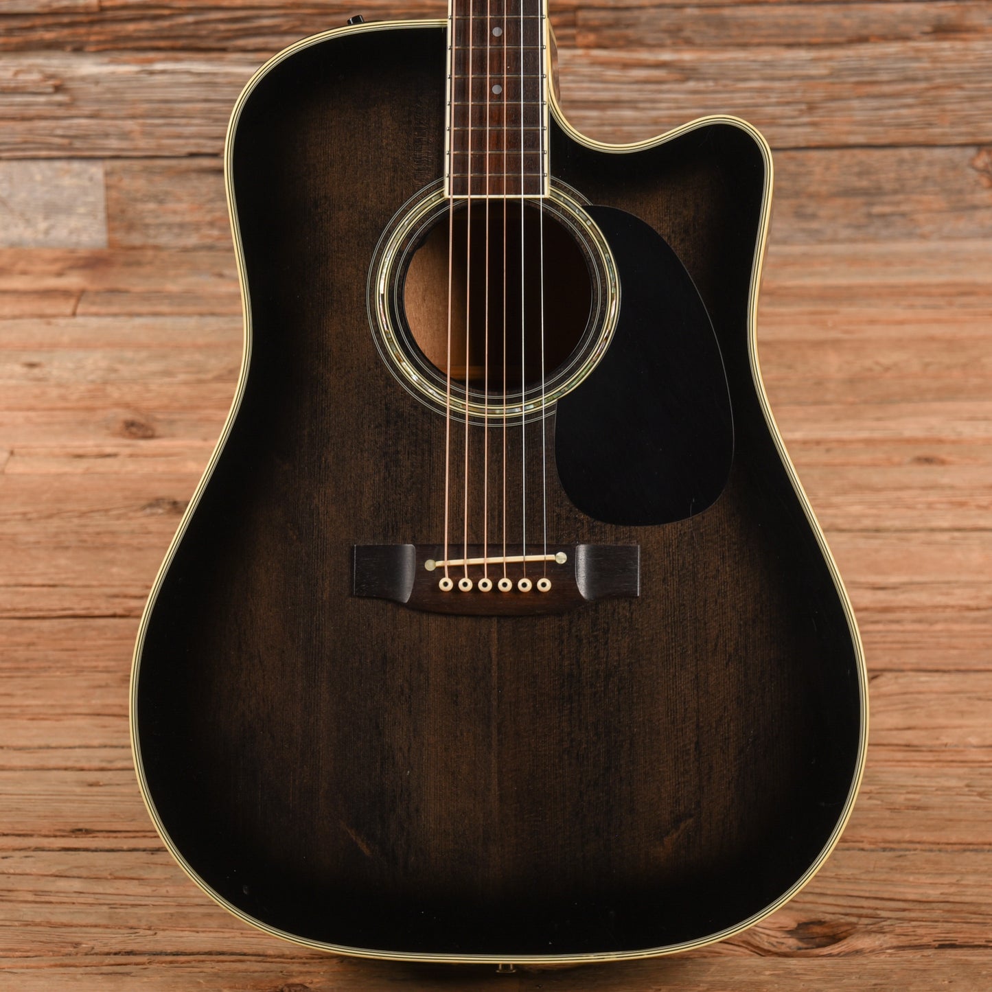 Takamine FP361SEC Black Burst Acoustic Guitars / Dreadnought