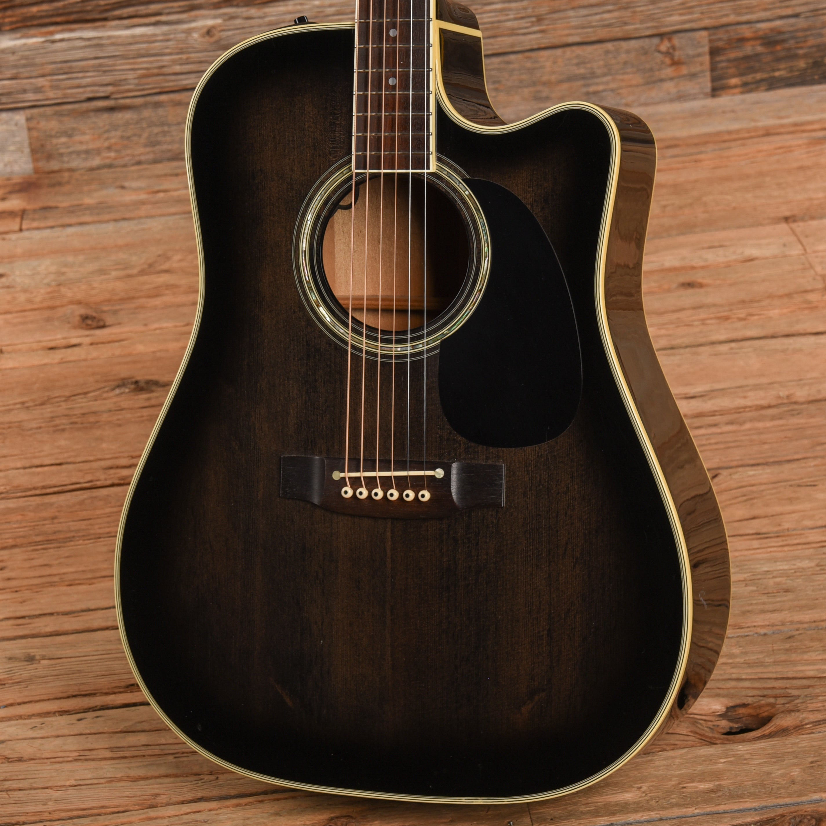 Takamine FP361SEC Black Burst Acoustic Guitars / Dreadnought