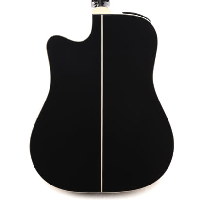 Takamine GD34CE Acoustic-Electric Guitar Dreadnought Cutaway Black Acoustic Guitars / Dreadnought
