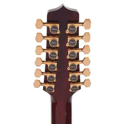 Takamine John Jorgenson Model 12-String Dreadnought Cutaway Red Acoustic Guitars / Dreadnought