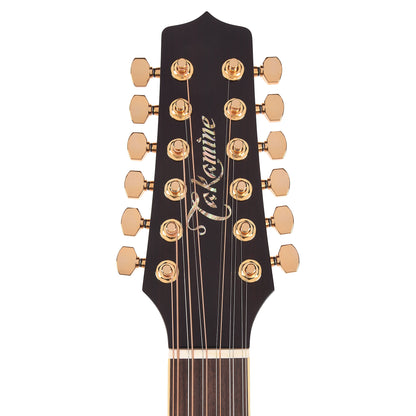 Takamine John Jorgenson Model 12-String Dreadnought Cutaway Red Acoustic Guitars / Dreadnought