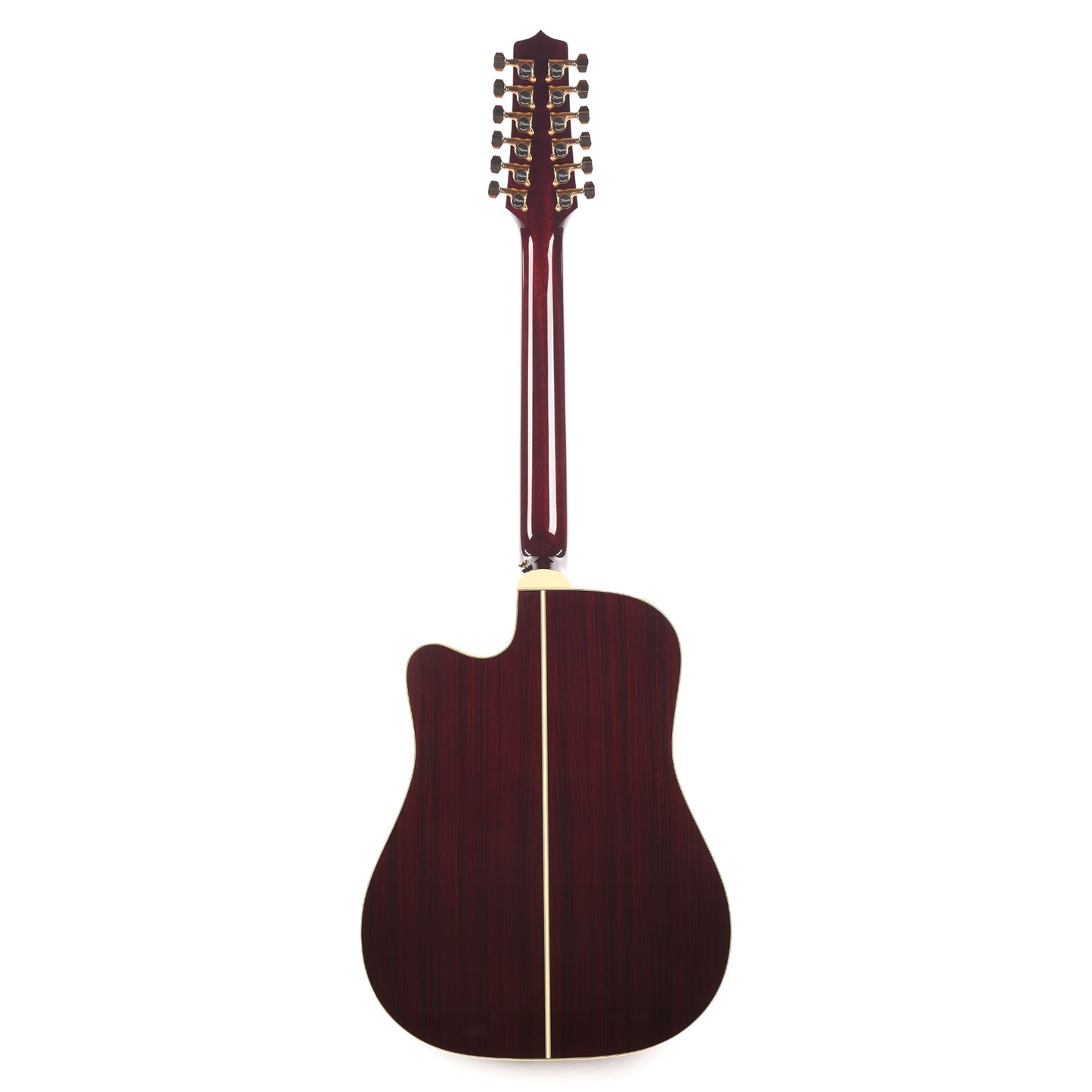 Takamine John Jorgenson Model 12-String Dreadnought Cutaway Red Acoustic Guitars / Dreadnought