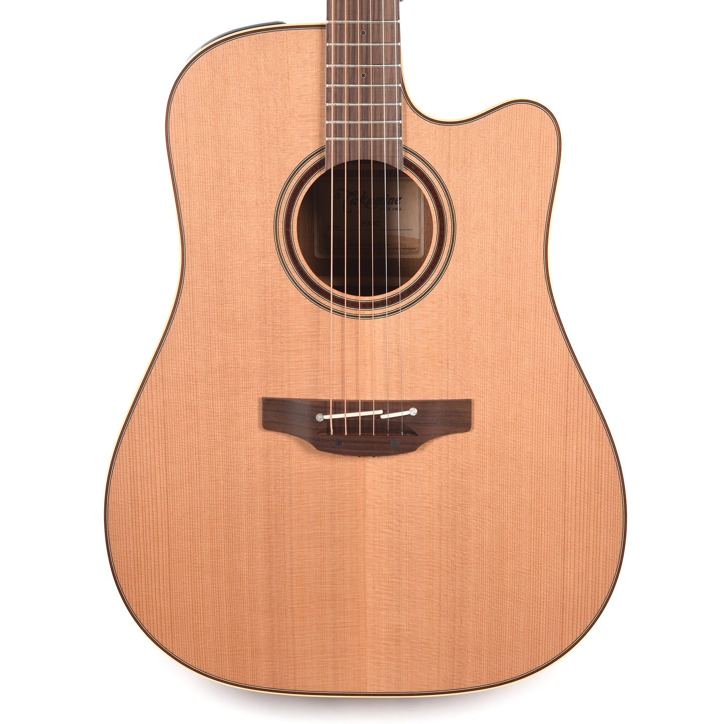 Takamine P3DC Dreadnought Acoustic-Electric Guitar Cutaway Natural Acoustic Guitars / Dreadnought