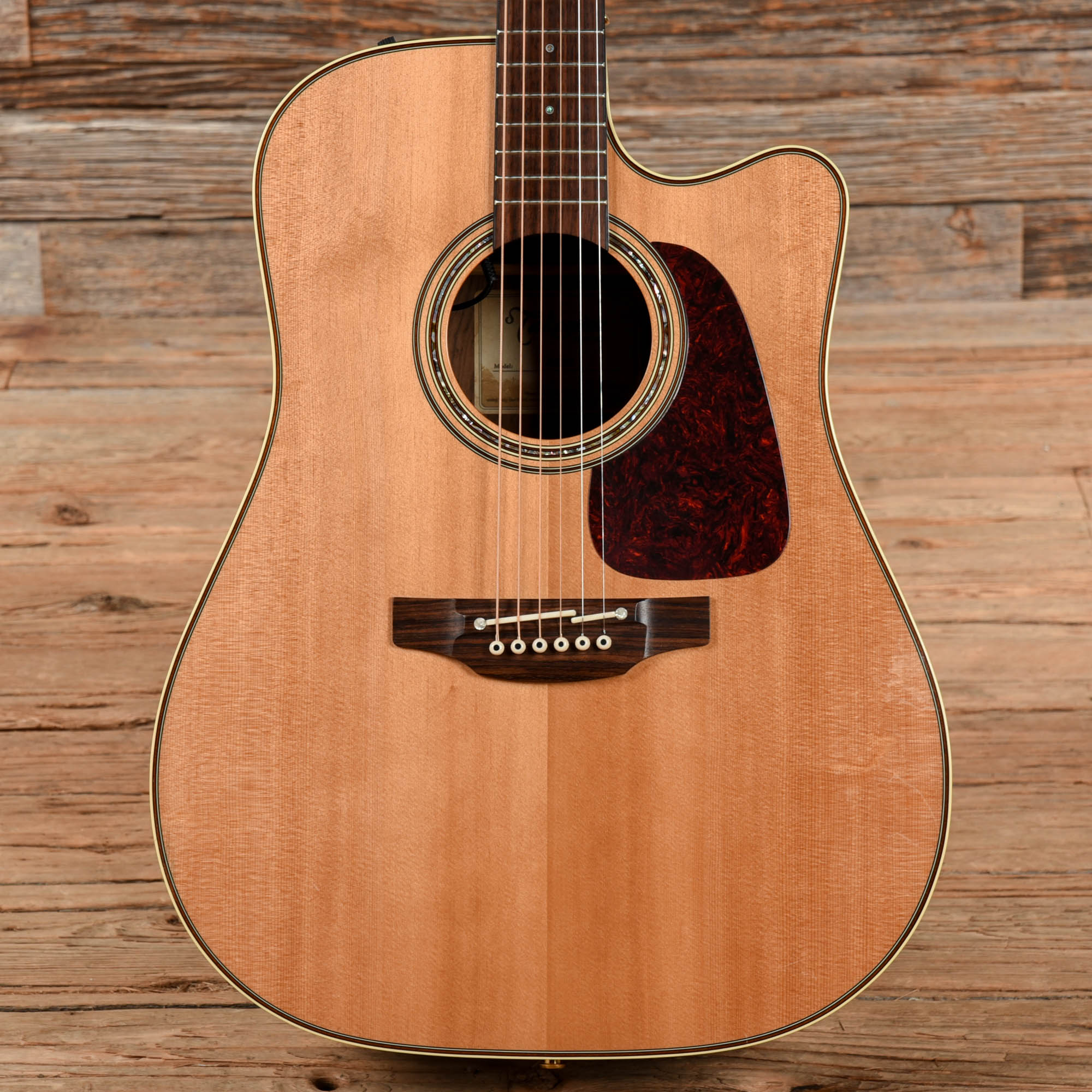 Takamine P5DC Natural 2015 Acoustic Guitars / Dreadnought