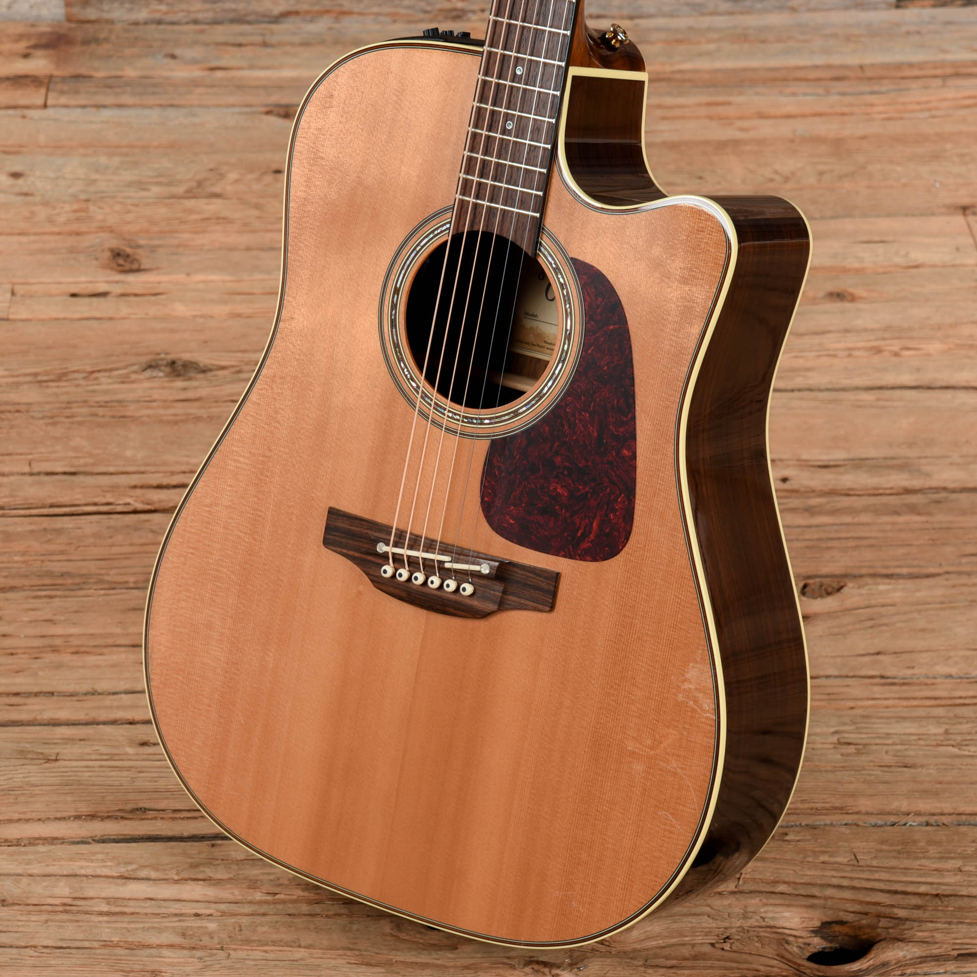 Takamine P5DC Natural 2015 Acoustic Guitars / Dreadnought