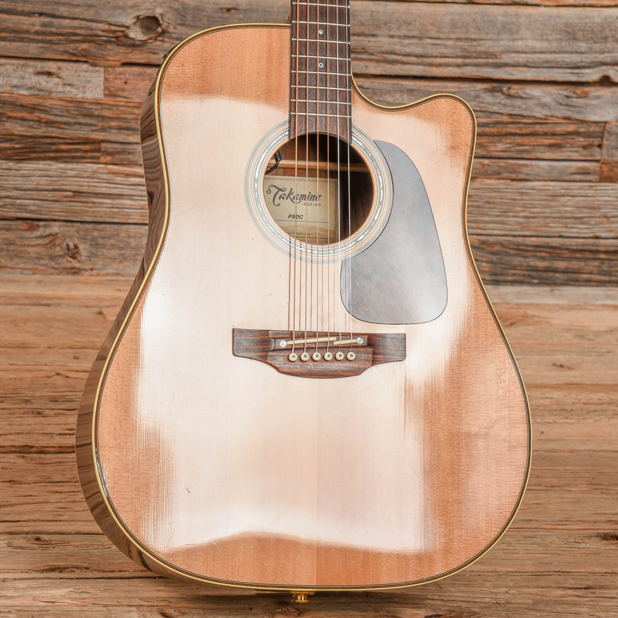 Takamine P5DC Natural 2015 Acoustic Guitars / Dreadnought