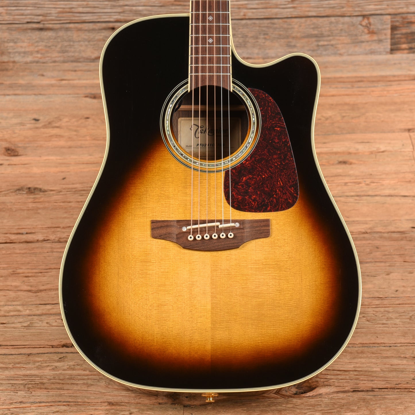 Takamine PTU241C Tobacco Sunburst 2018 Acoustic Guitars / Dreadnought
