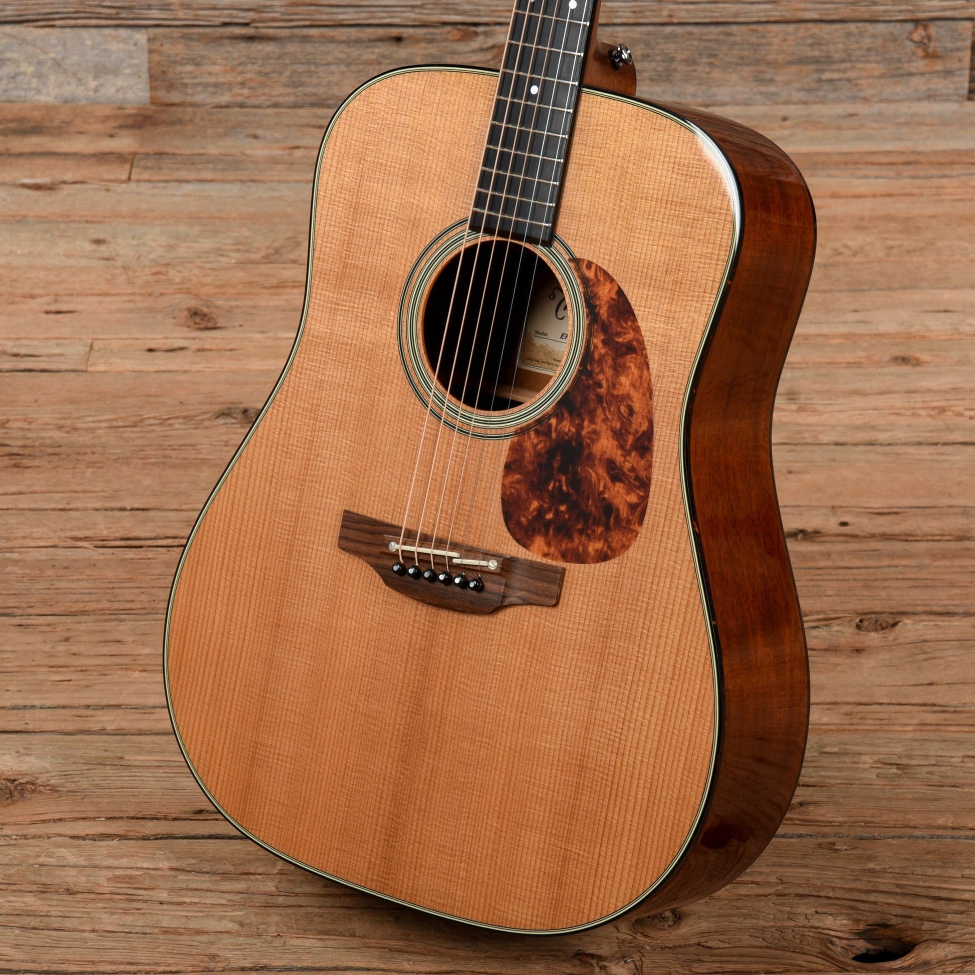 Takamine EF340S-TT Natural Acoustic Guitars / OM and Auditorium