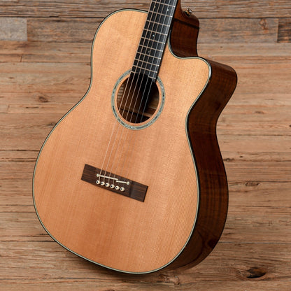 Takamine EF740FS-TT Natural Acoustic Guitars / OM and Auditorium