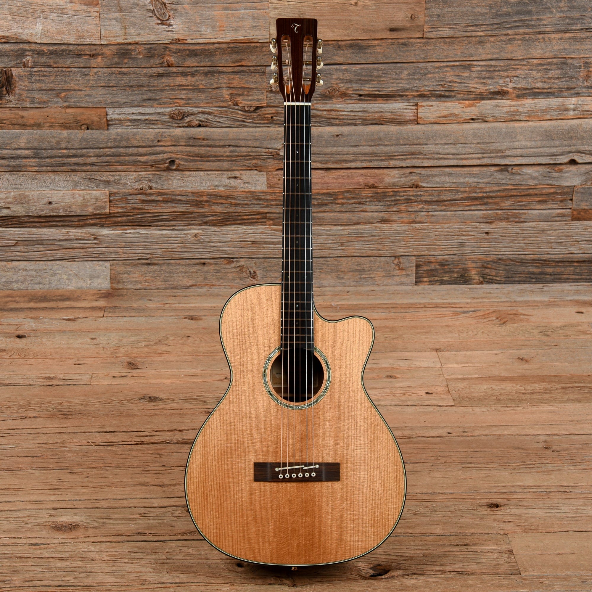 Takamine EF740FS-TT Natural Acoustic Guitars / OM and Auditorium