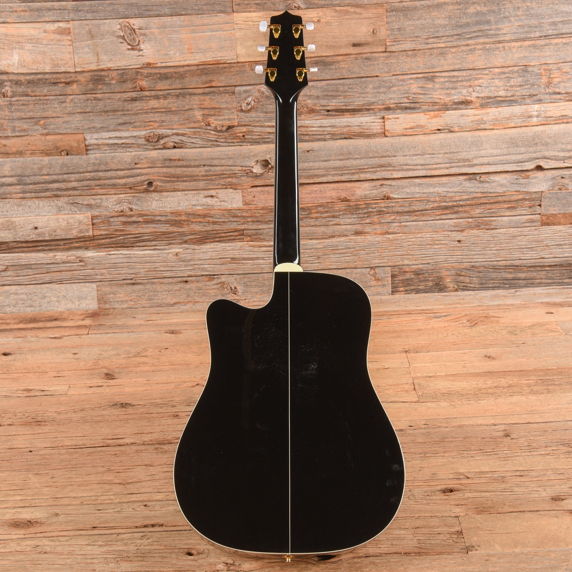 Takamine EG-341CE Black Acoustic Guitars / OM and Auditorium