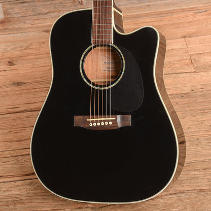 Takamine EG-341CE Black Acoustic Guitars / OM and Auditorium