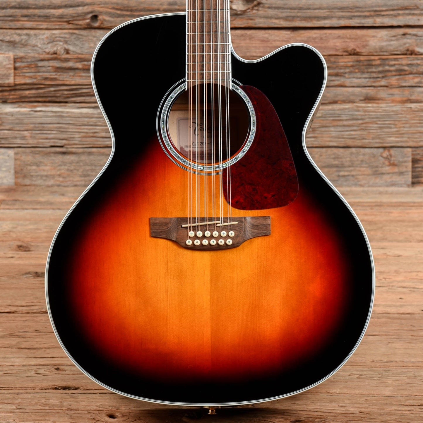 Takamine GJ72CE-12-BSB Sunburst Acoustic Guitars / OM and Auditorium
