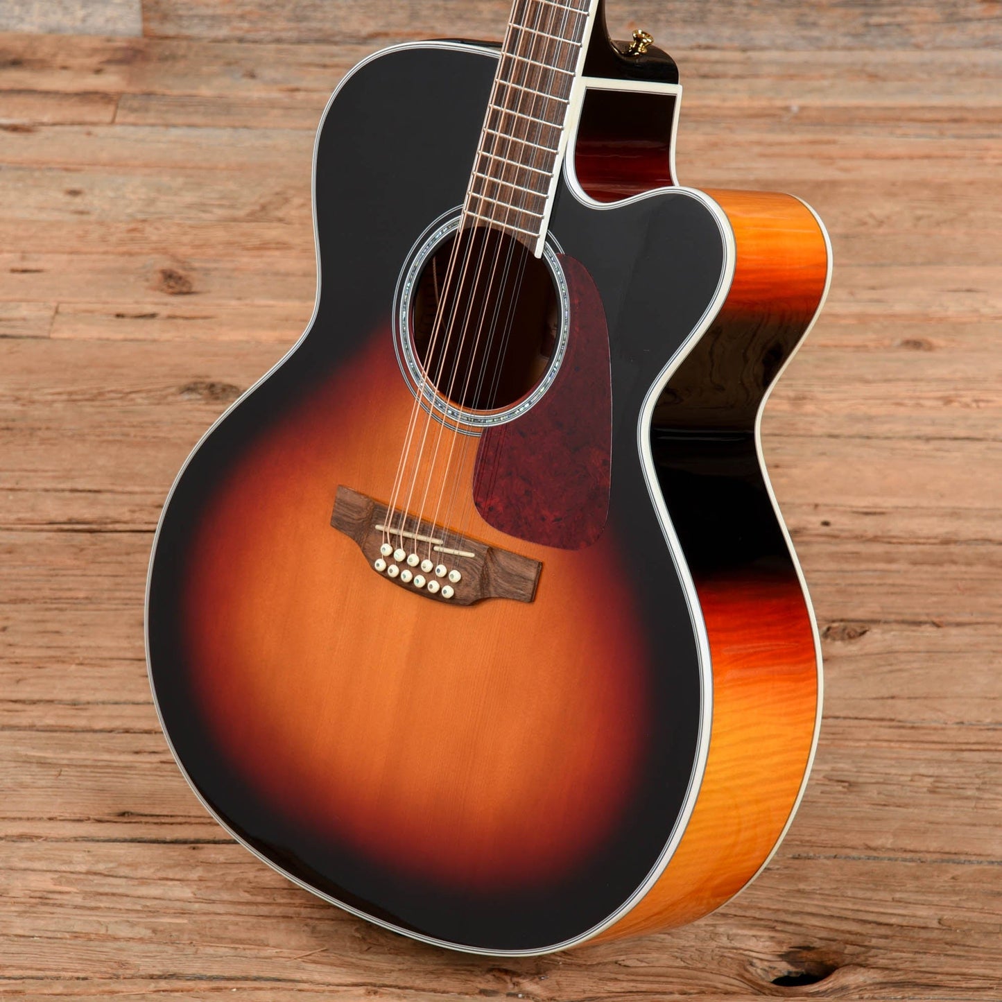 Takamine GJ72CE-12-BSB Sunburst Acoustic Guitars / OM and Auditorium