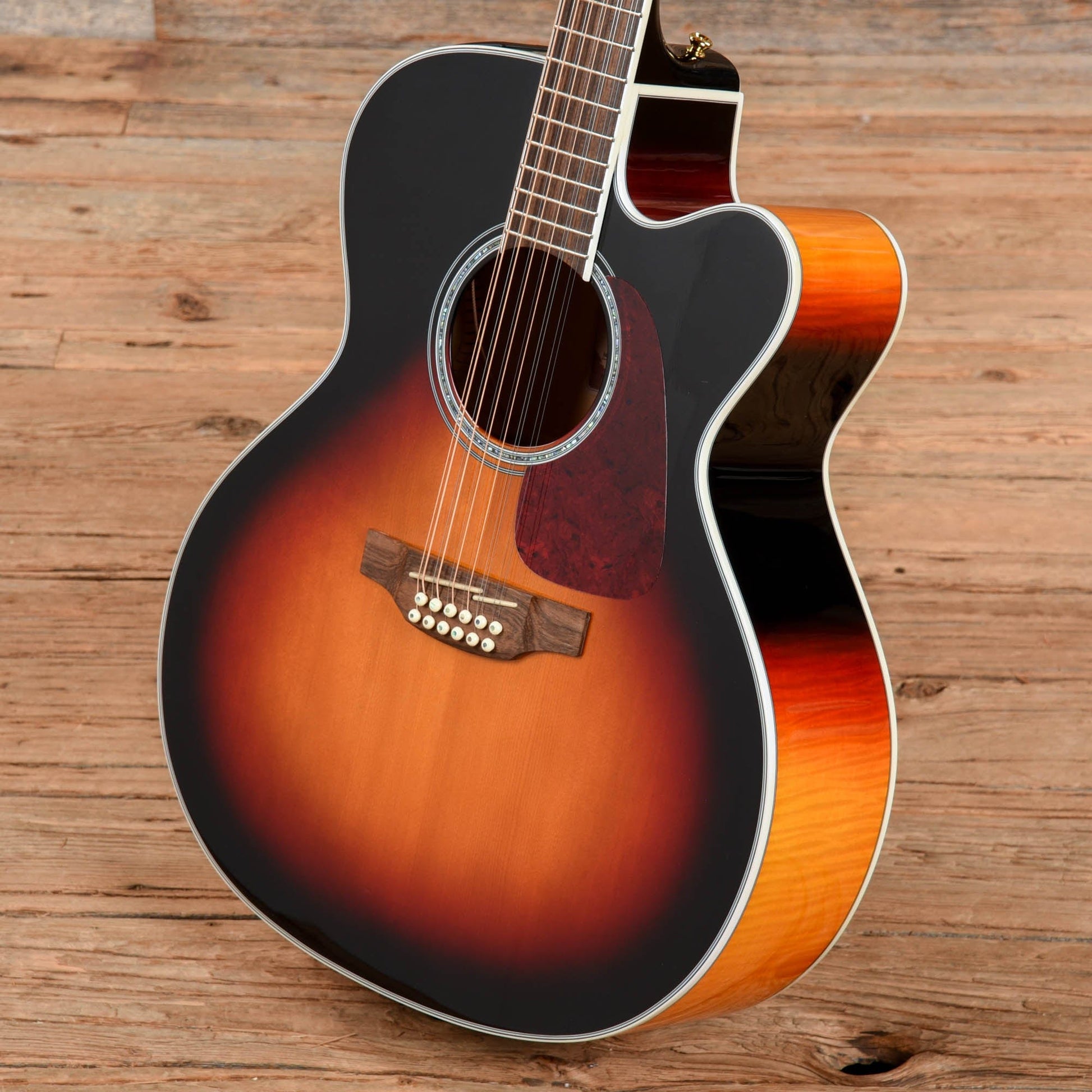 Takamine GJ72CE-12-BSB Sunburst Acoustic Guitars / OM and Auditorium