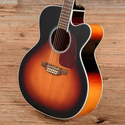 Takamine GJ72CE-12-BSB Sunburst Acoustic Guitars / OM and Auditorium