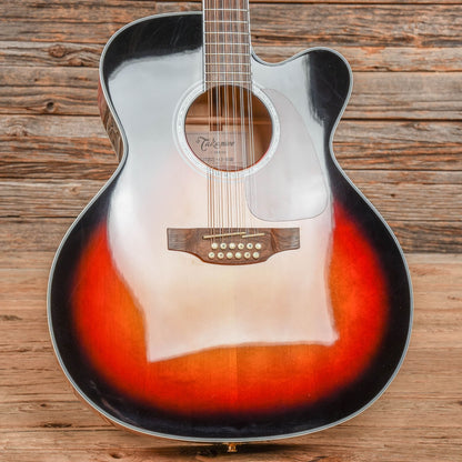 Takamine GJ72CE-12-BSB Sunburst Acoustic Guitars / OM and Auditorium