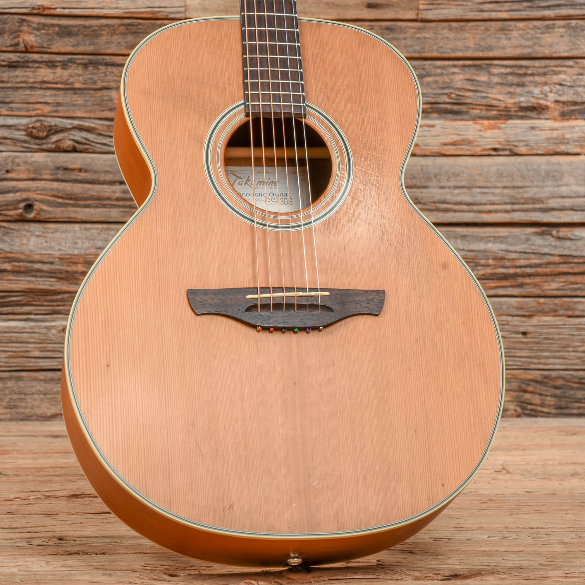 Takamine GS430S Satin Natural Acoustic Guitars / OM and Auditorium