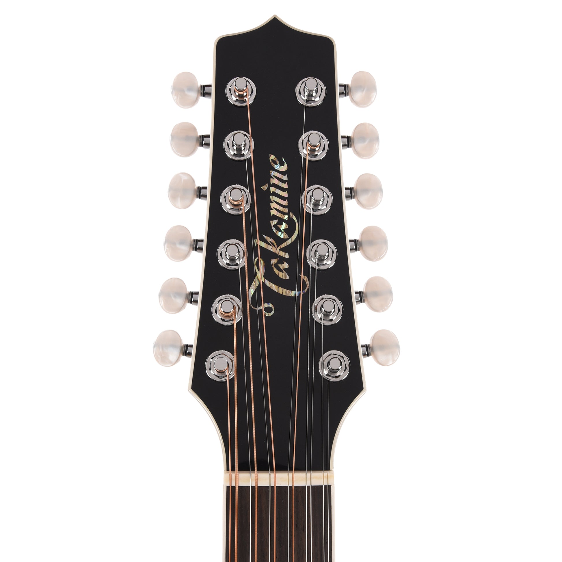 Takamine EF381DX 12-String Acoustic Guitar Black Acoustic Guitars