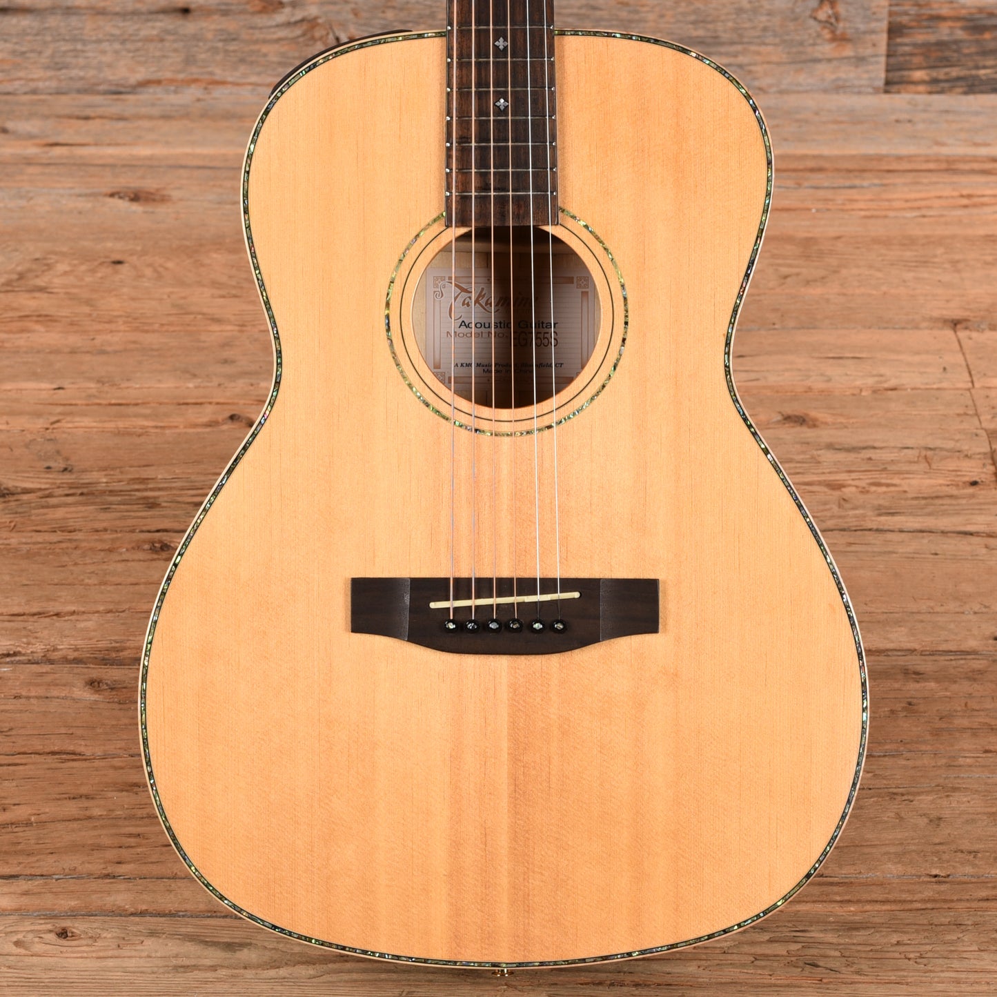 Takamine EG755S New Yorker Natural Acoustic Guitars