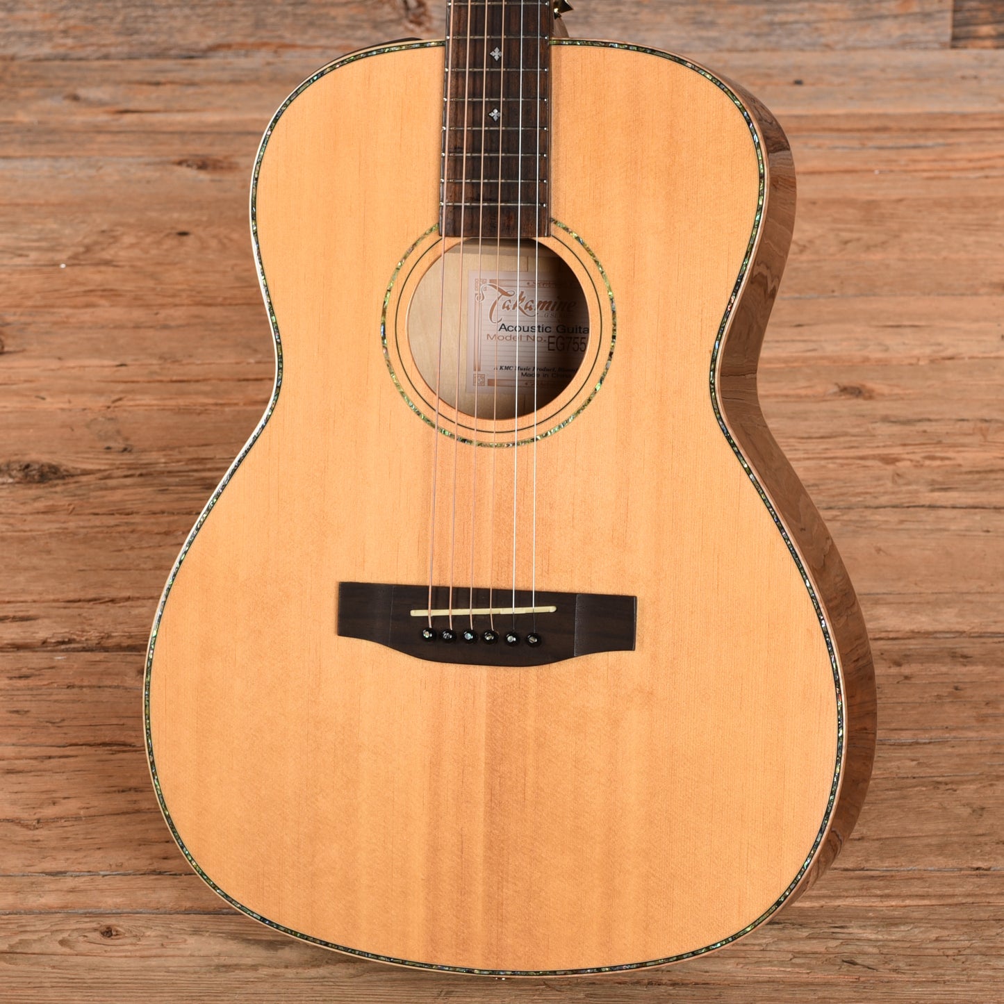 Takamine EG755S New Yorker Natural Acoustic Guitars
