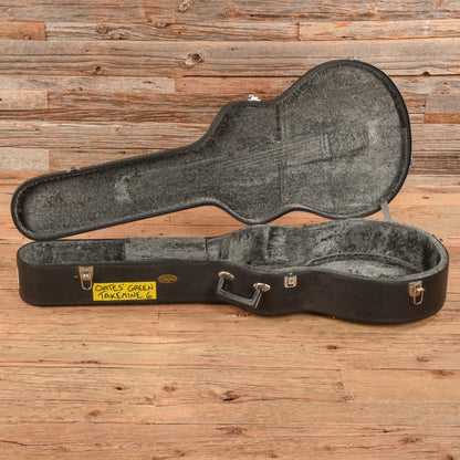 Takamine Custom Acoustic Guitar Green Green