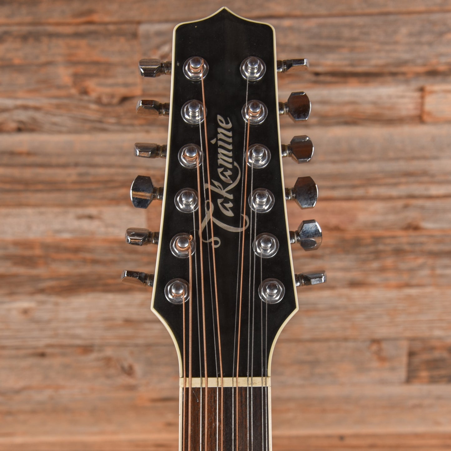 Takamine EF381SC 12 String Dreadnought Cutaway Black - Zac Brown