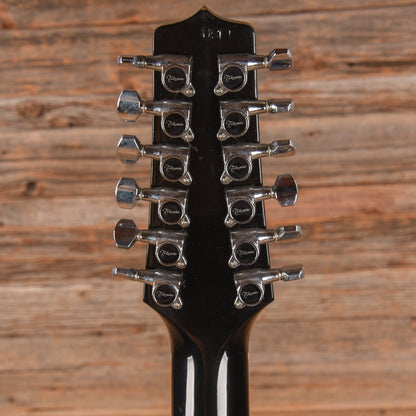 Takamine EF381SC 12 String Dreadnought Cutaway Black - Zac Brown