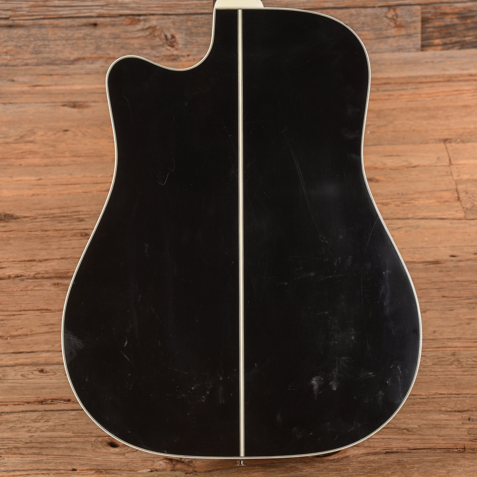 Takamine EF381SC 12 String Dreadnought Cutaway Black - Zac Brown