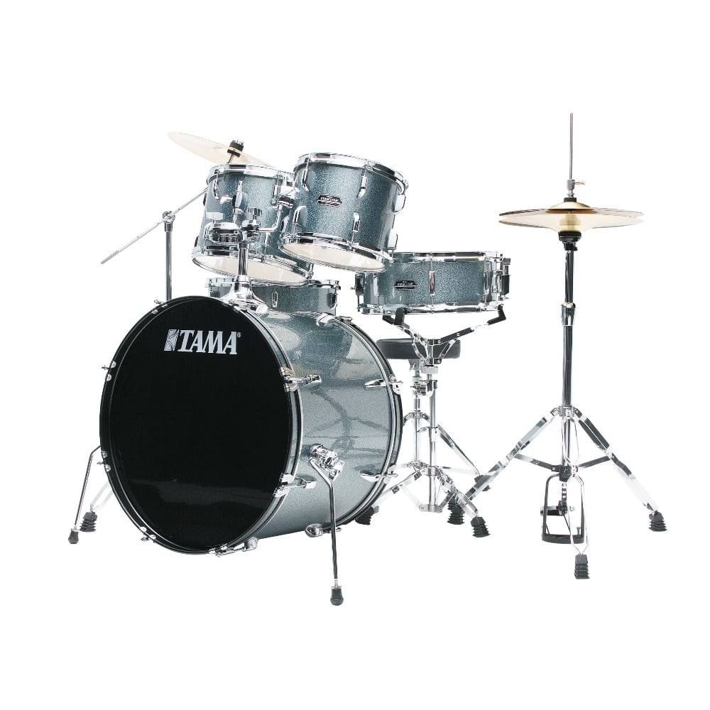 Tama Stagestar 10/12/16/22/5.5x14 5pc. Drum Kit Sea Blue Mist w/Hardware & Cymbals Drums and Percussion / Acoustic Drums / Full Acoustic Kits