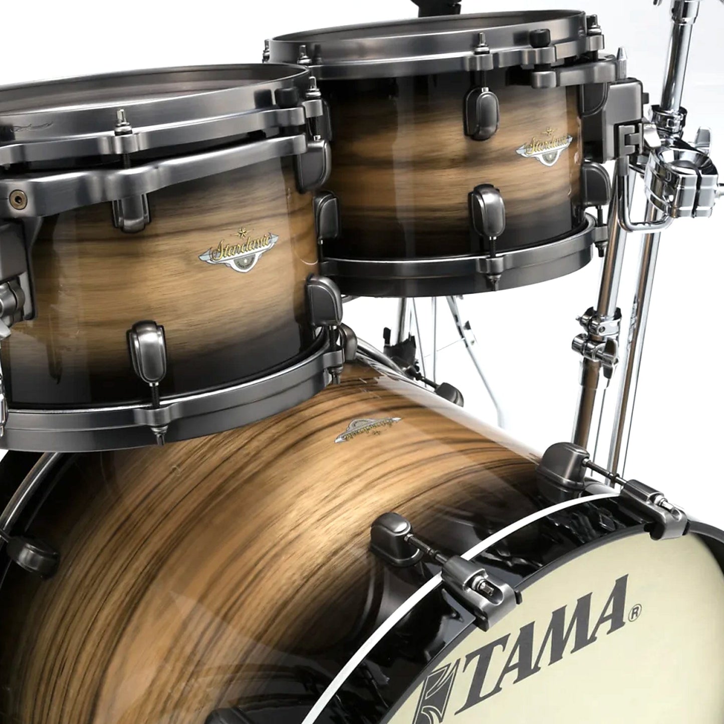 Tama Starclassic 10/12/16/22 4pc. Maple Drum Kit Natural Pacific Walnut Burst Drums and Percussion / Acoustic Drums / Full Acoustic Kits