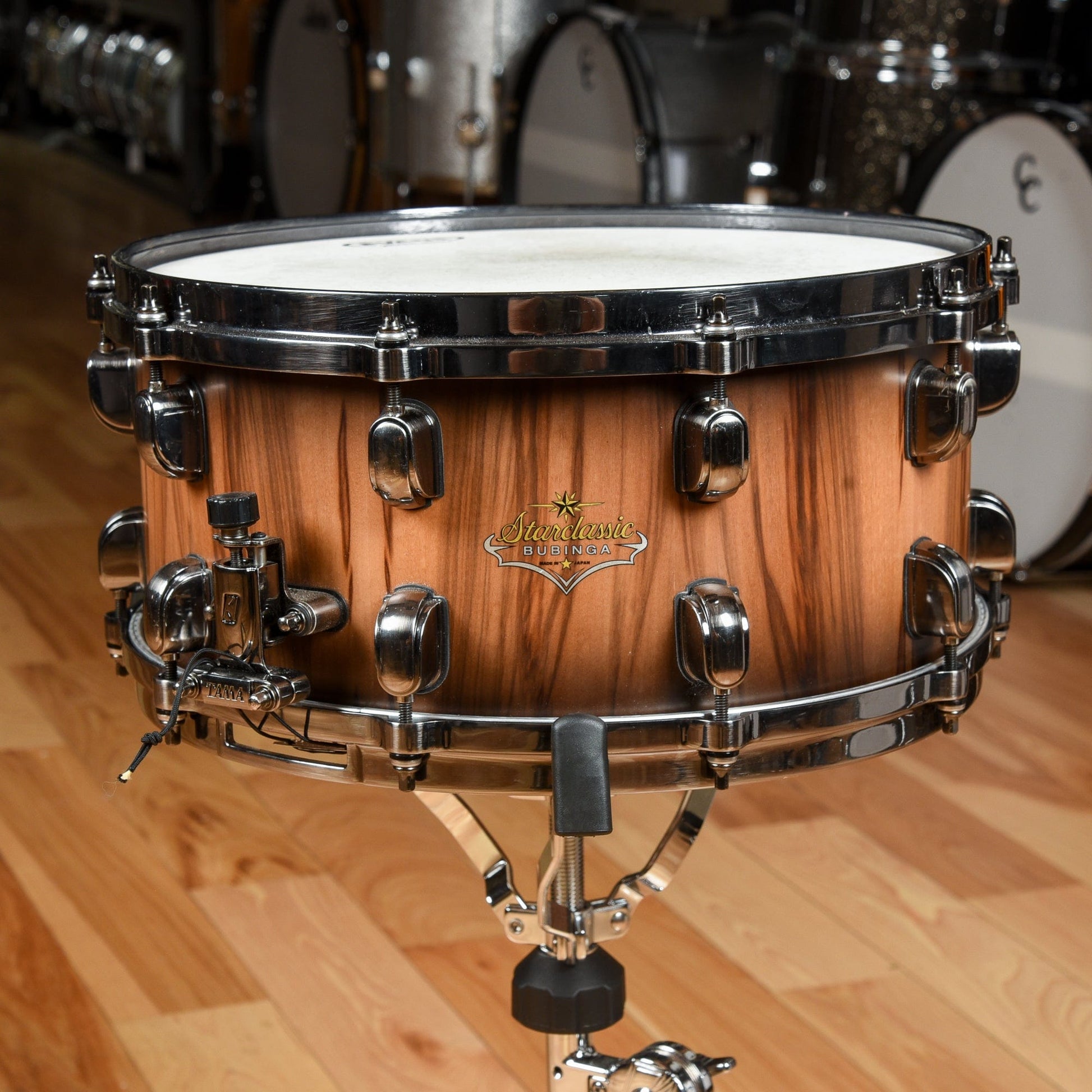 Tama Starclasssic Bubinga Reserve 10/12/14/16/22/6.5x14  Drum Kit 6pc Smokey Satin Walnut Drums and Percussion / Acoustic Drums / Full Acoustic Kits
