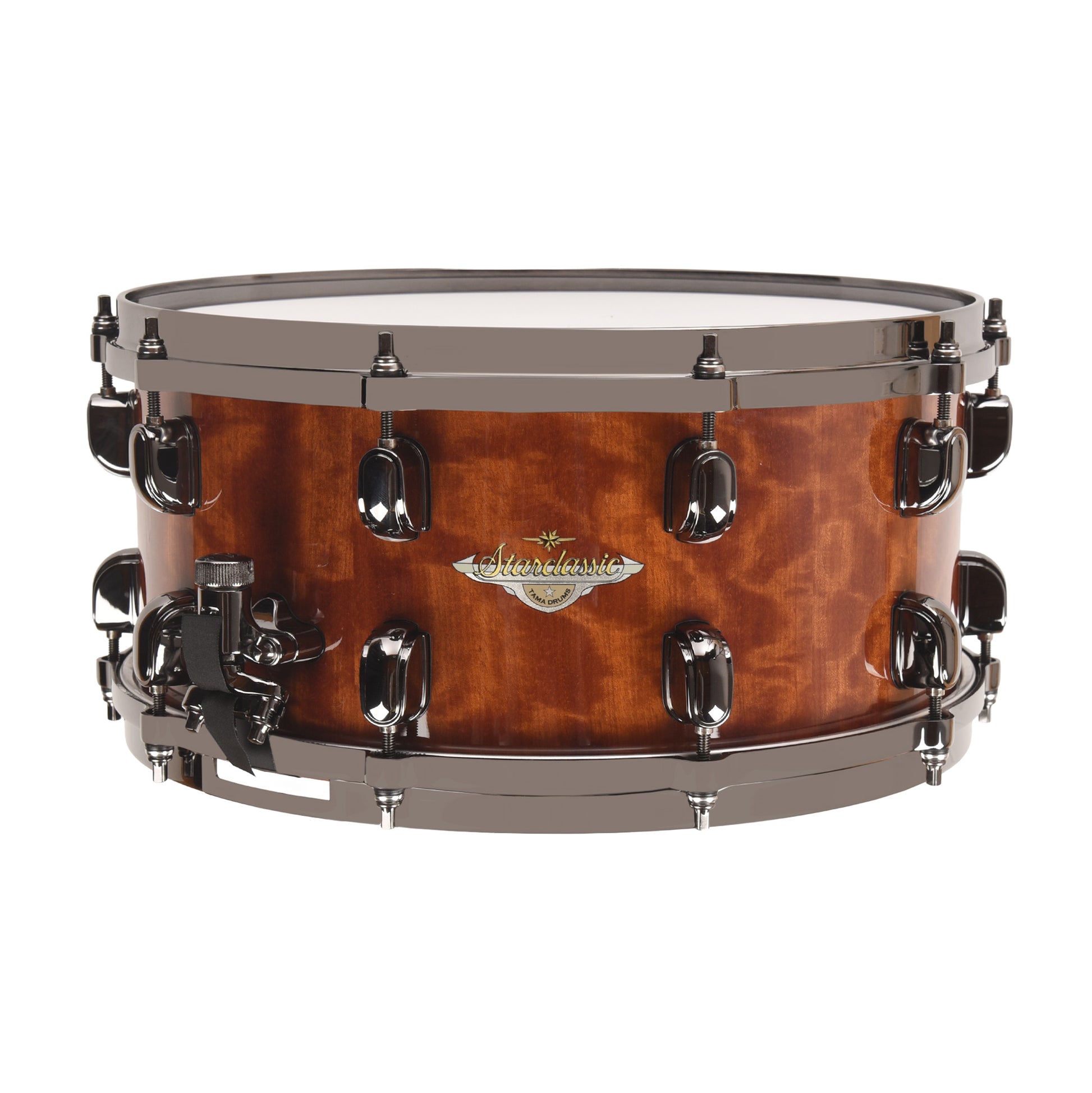 TAMA Starclassic Bubinga  14"x6.5" Snare Drum Limited Figured Gloss African Cherry Drums and Percussion / Acoustic Drums / Snare