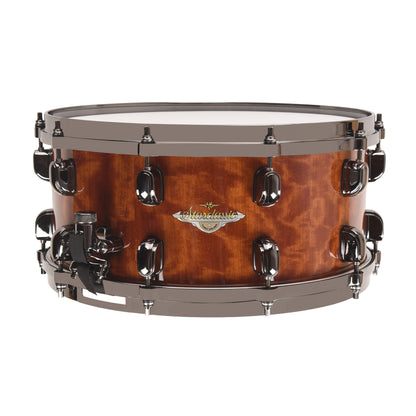 TAMA Starclassic Bubinga  14"x6.5" Snare Drum Limited Figured Gloss African Cherry Drums and Percussion / Acoustic Drums / Snare
