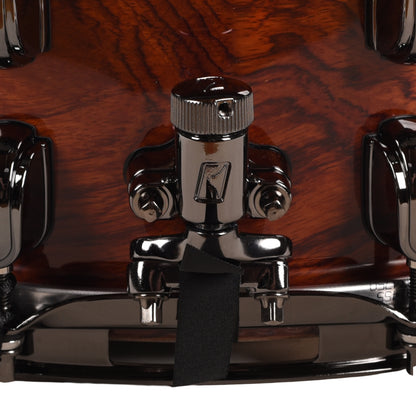 Tama 6x14 S.L.P. G-Bubinga Snare Drum Natural Quilted Bubinga Snare Drums