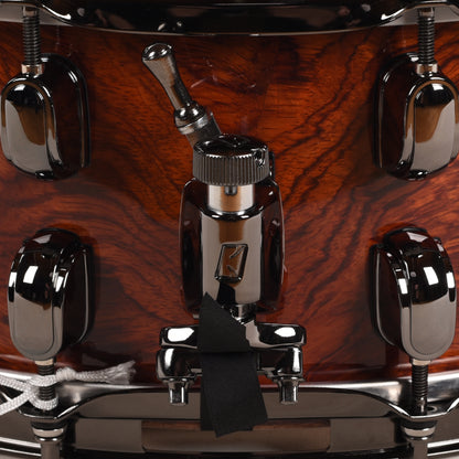 Tama 6x14 S.L.P. G-Bubinga Snare Drum Natural Quilted Bubinga Snare Drums