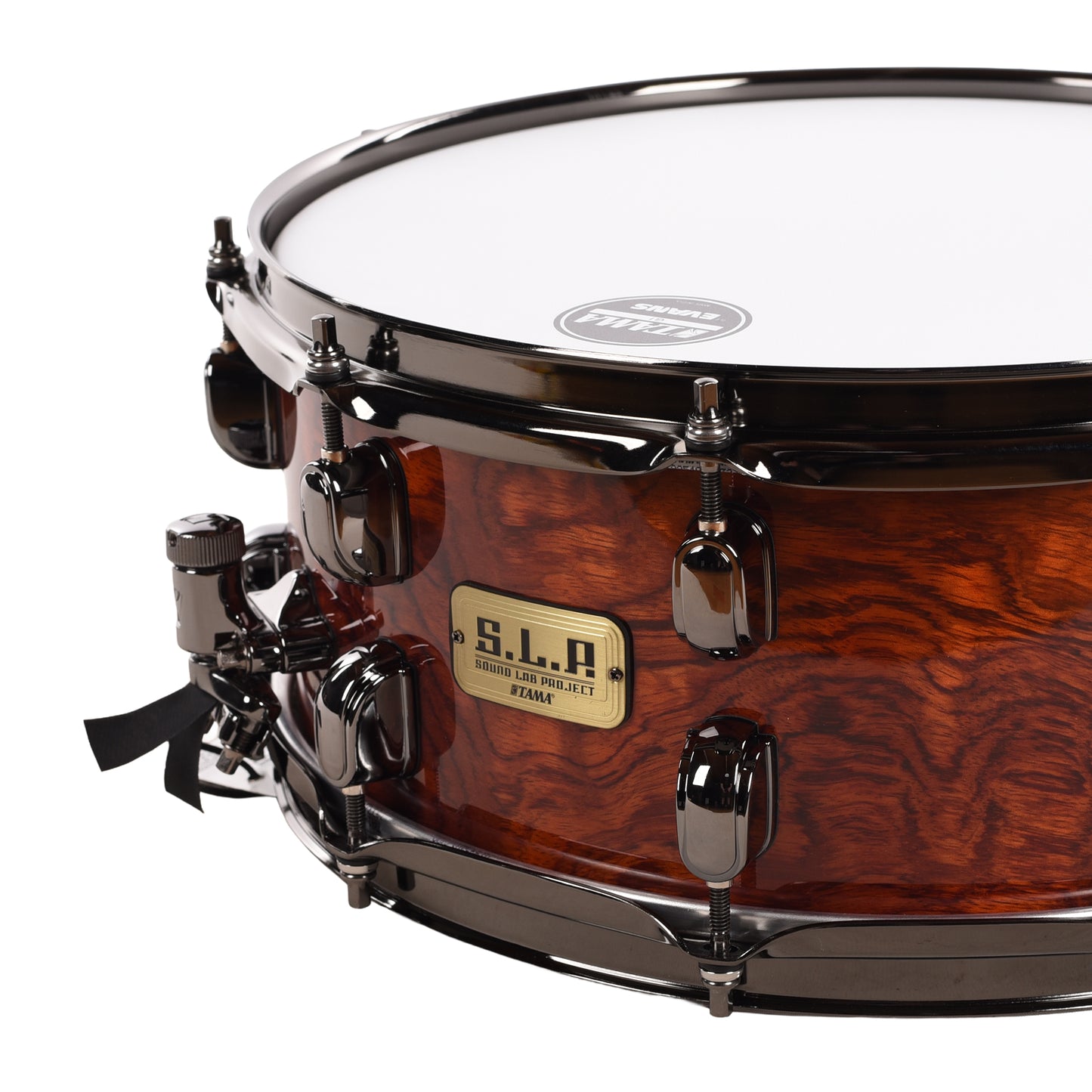 Tama 6x14 S.L.P. G-Bubinga Snare Drum Natural Quilted Bubinga Snare Drums