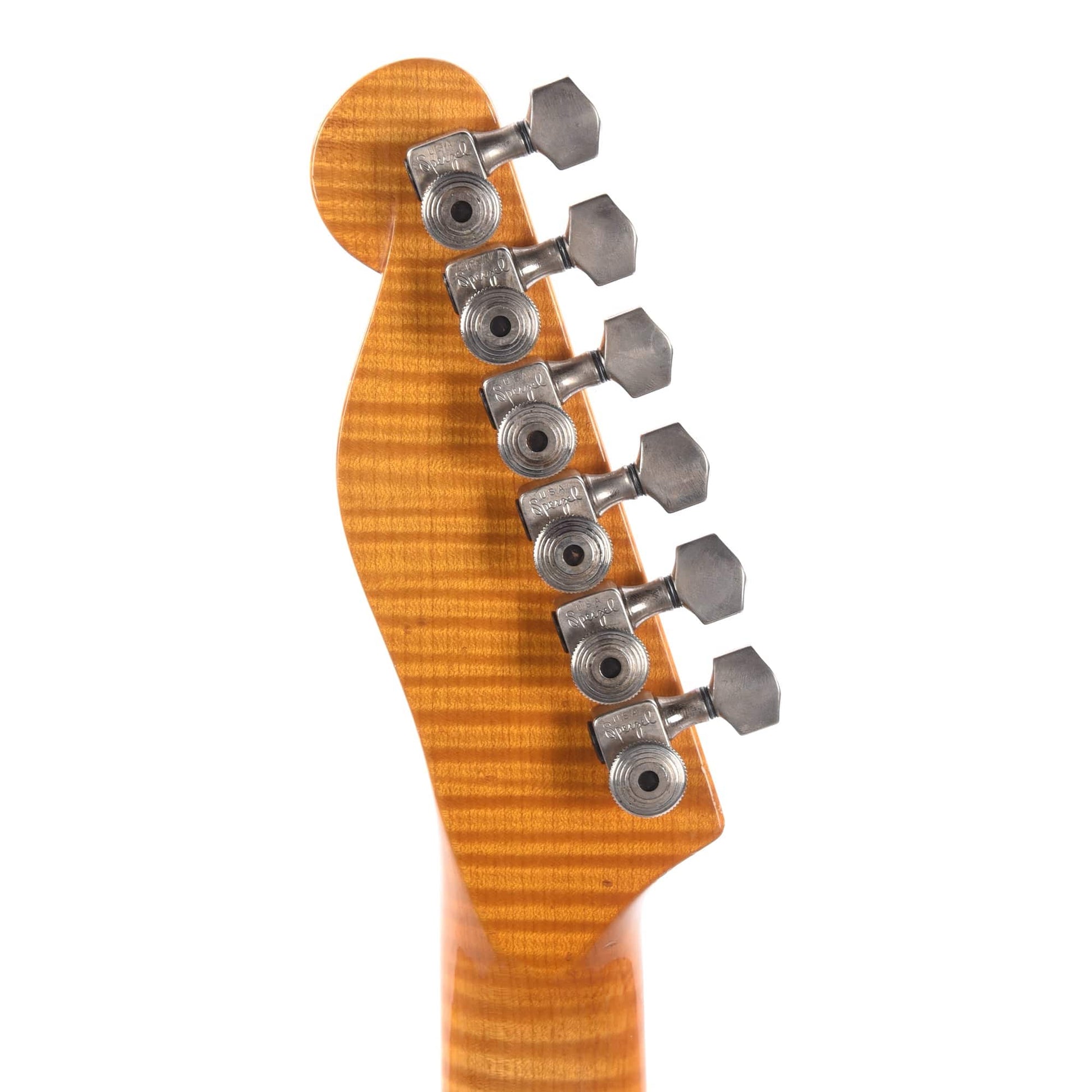 Tausch 665 RAW Deluxe Trem HH Figured Maple Aged Red Sunset Burst w/Flame Maple Neck Electric Guitars / Solid Body