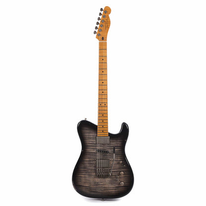 Tausch 665 RAW Deluxe Trem HSH Figured Maple Aged Cobra Burst w/Flame Maple Neck Electric Guitars / Solid Body
