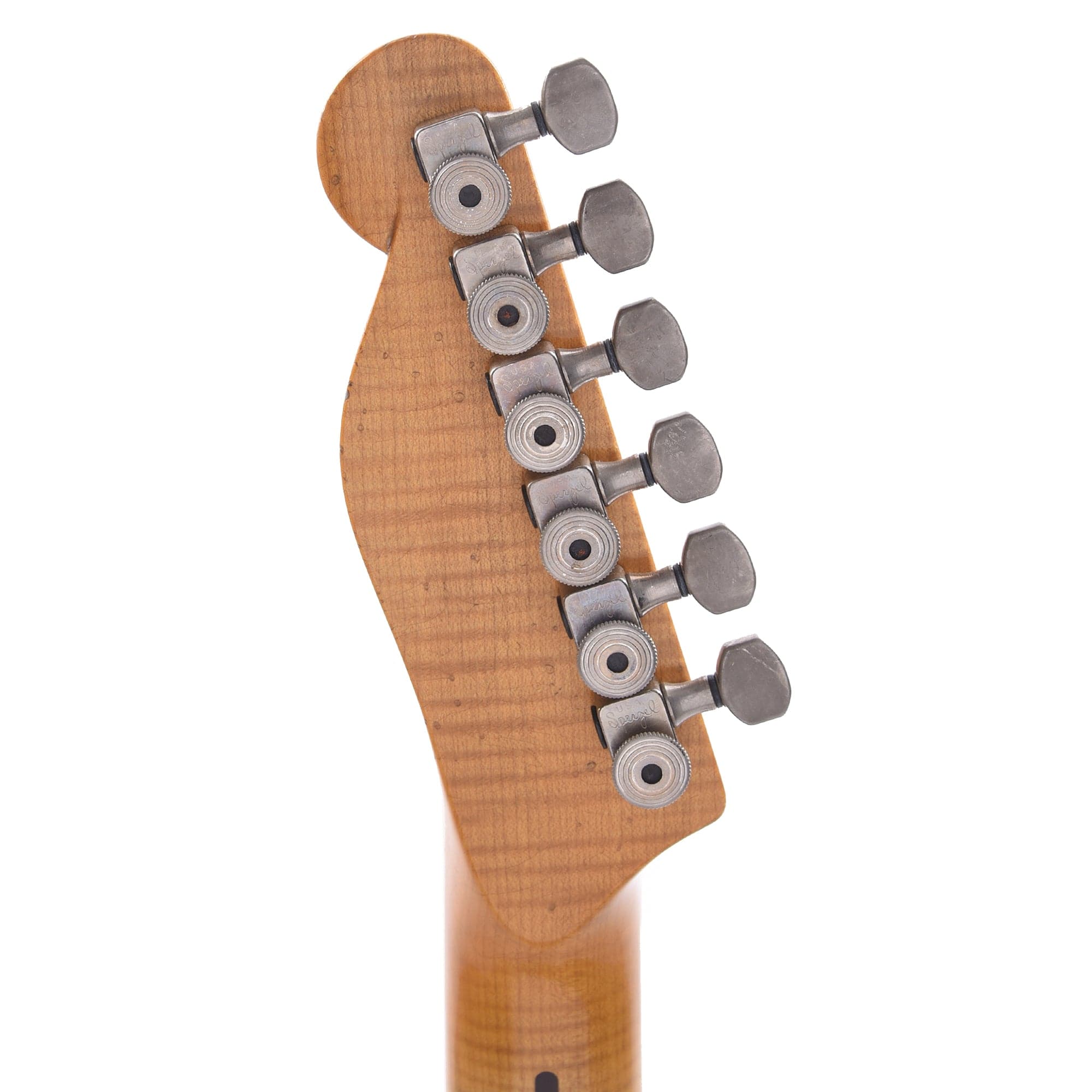 Tausch 665 RAW HS Figured Maple Aged Marigold Yellow w/Flame Maple