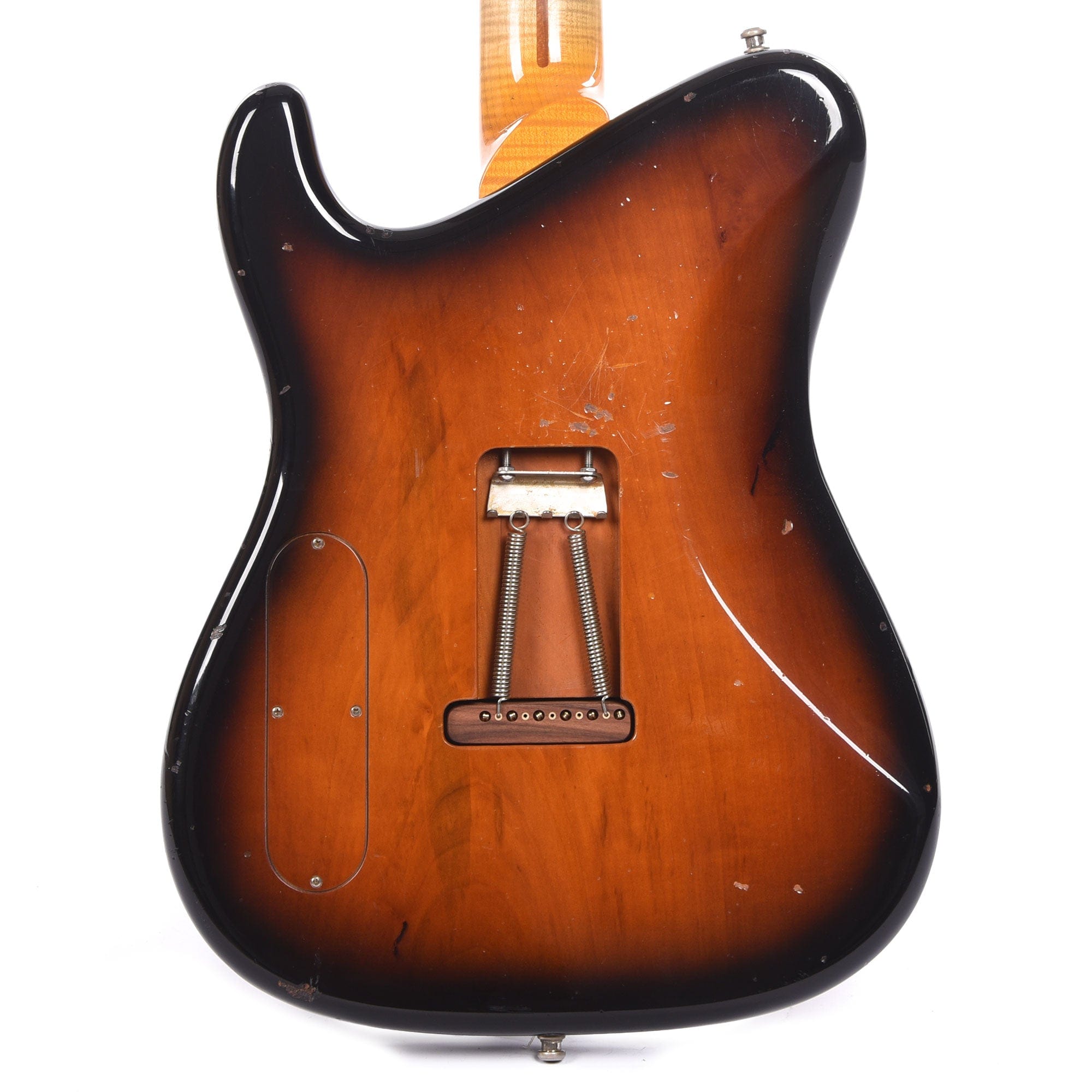 Tausch 665 RAW HSH Figured Maple Aged Antique Burst w/Flame Maple Neck ...
