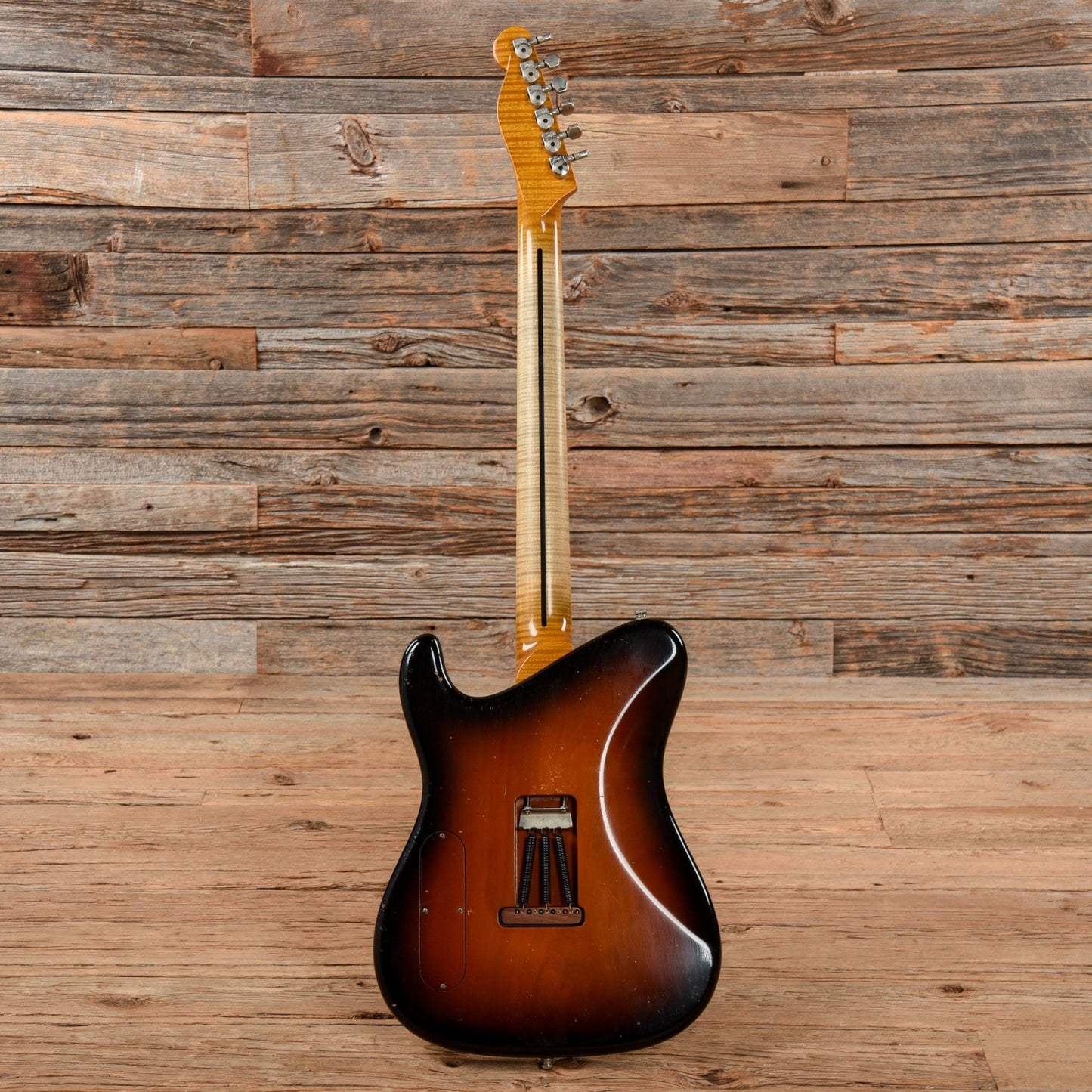 Tausch Guitars 665 Raw Deluxe Figured Maple Aged Antique Sunburst 2021 Electric Guitars / Solid Body