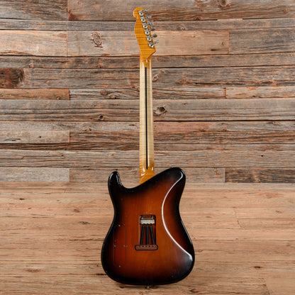 Tausch Guitars 665 Raw Deluxe Figured Maple Aged Antique Sunburst 2021 Electric Guitars / Solid Body
