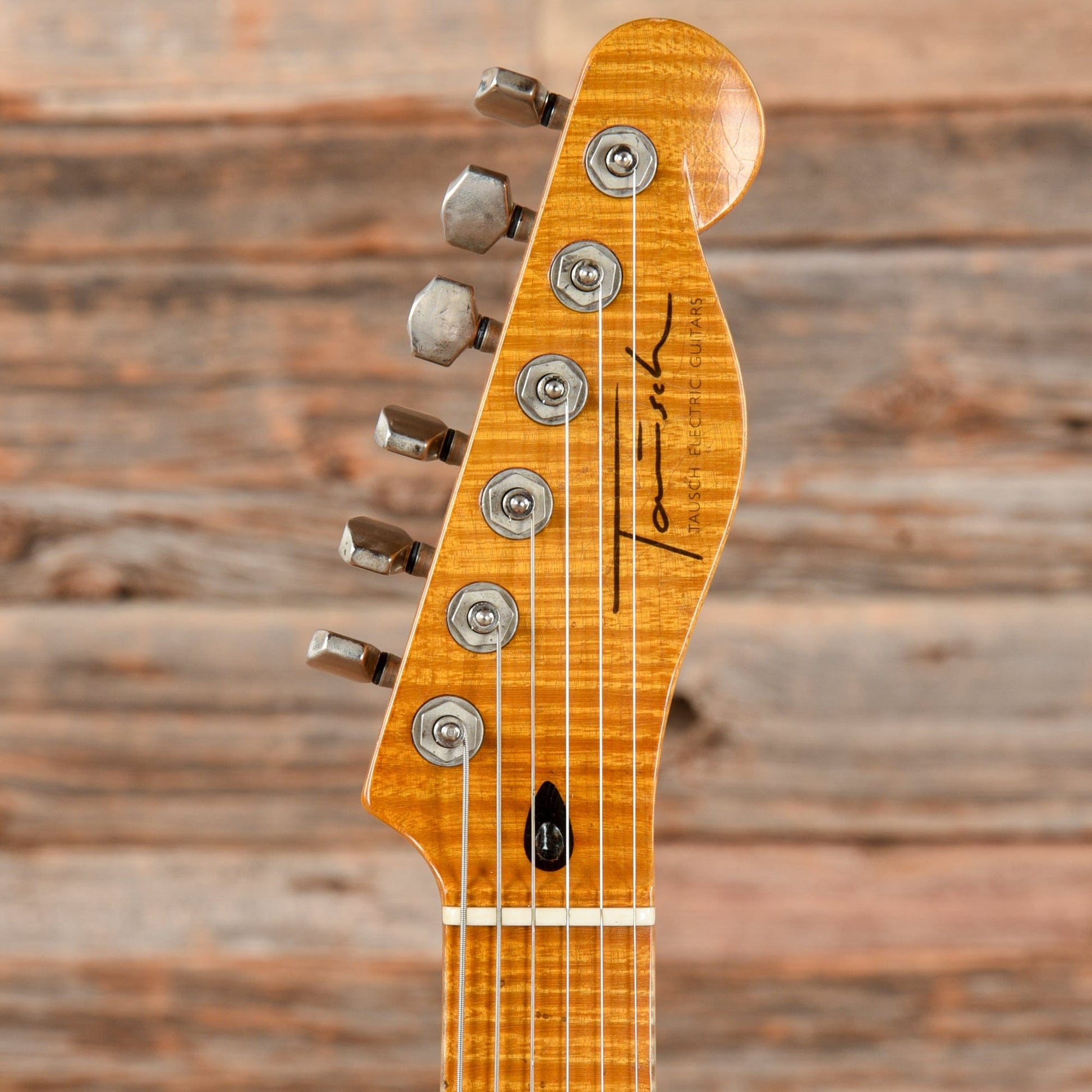 Tausch Guitars 665 Raw Deluxe Figured Maple Aged Antique Sunburst 2021 Electric Guitars / Solid Body