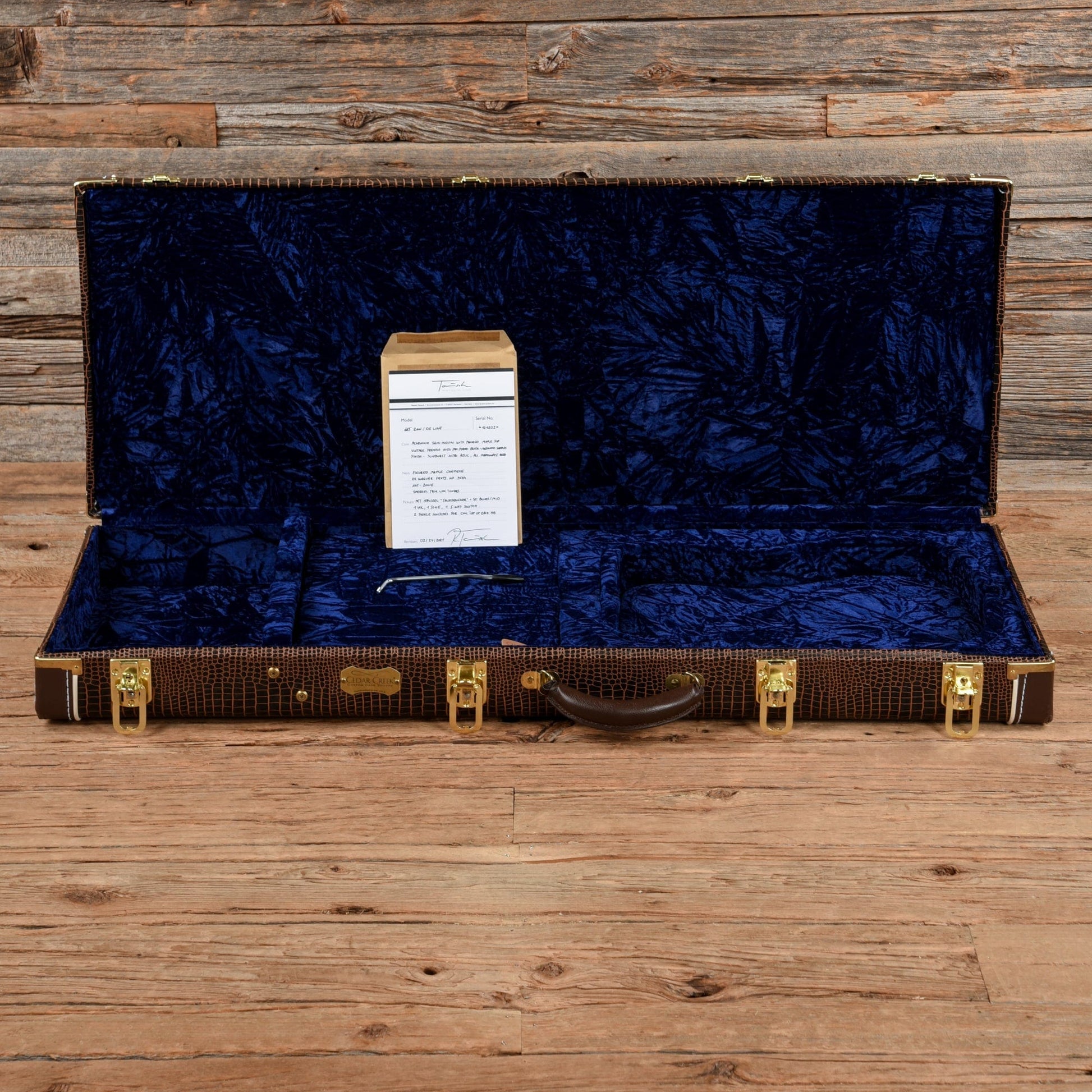 Tausch Guitars 665 Raw Deluxe Figured Maple Aged Antique Sunburst 2021 Electric Guitars / Solid Body