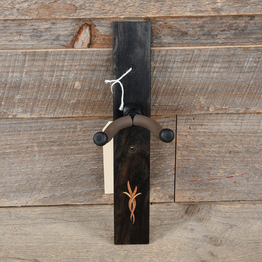 Taylor Ebony Guitar Hanger Myrtlewood/Boxwood "Bouquet" Inlay Accessories / Stands