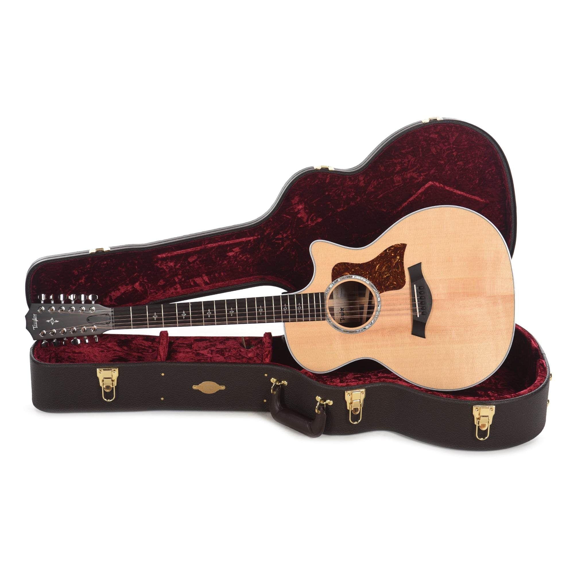 Taylor 454ce 12-String Grand Auditorium Sitka/Rosewood Natural ES2 Acoustic Guitars / 12-String