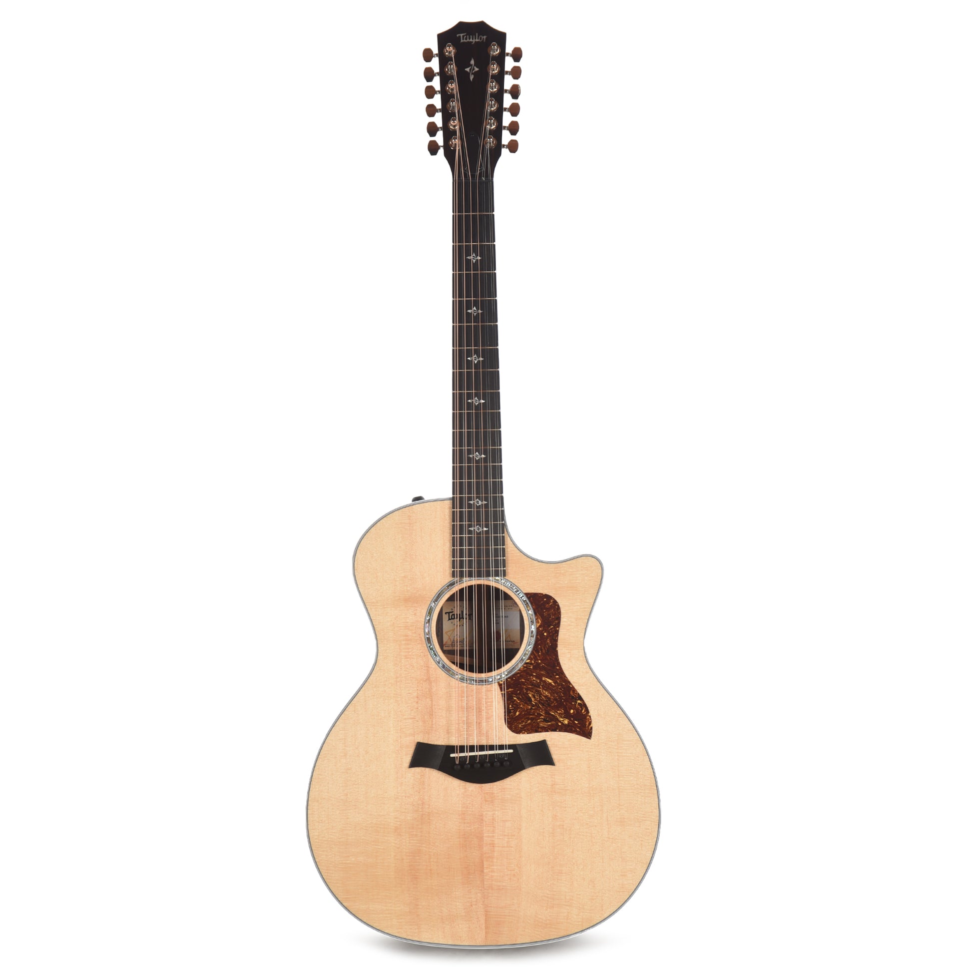 Taylor 454ce 12-String Grand Auditorium Sitka/Rosewood Natural ES2 Acoustic Guitars / 12-String